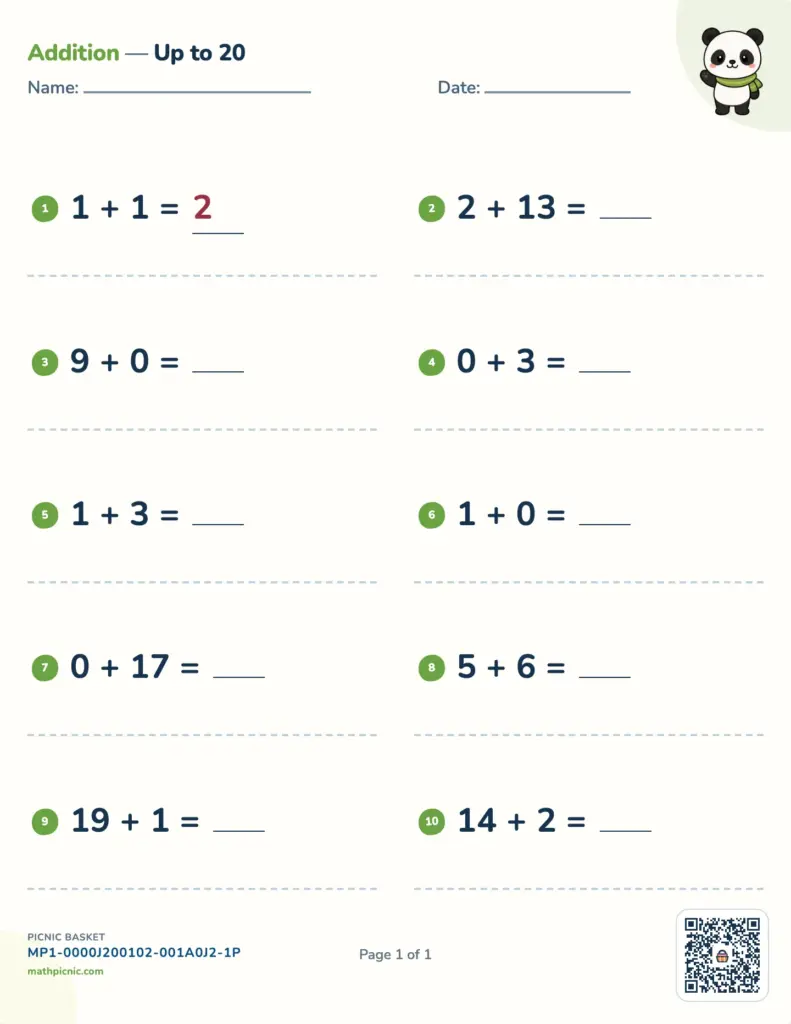 Printable Math Worksheets for Grade 2free