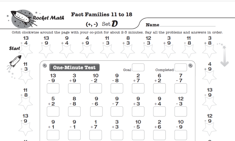 Engaging printable math worksheets for students in kindergarten through 4th grade