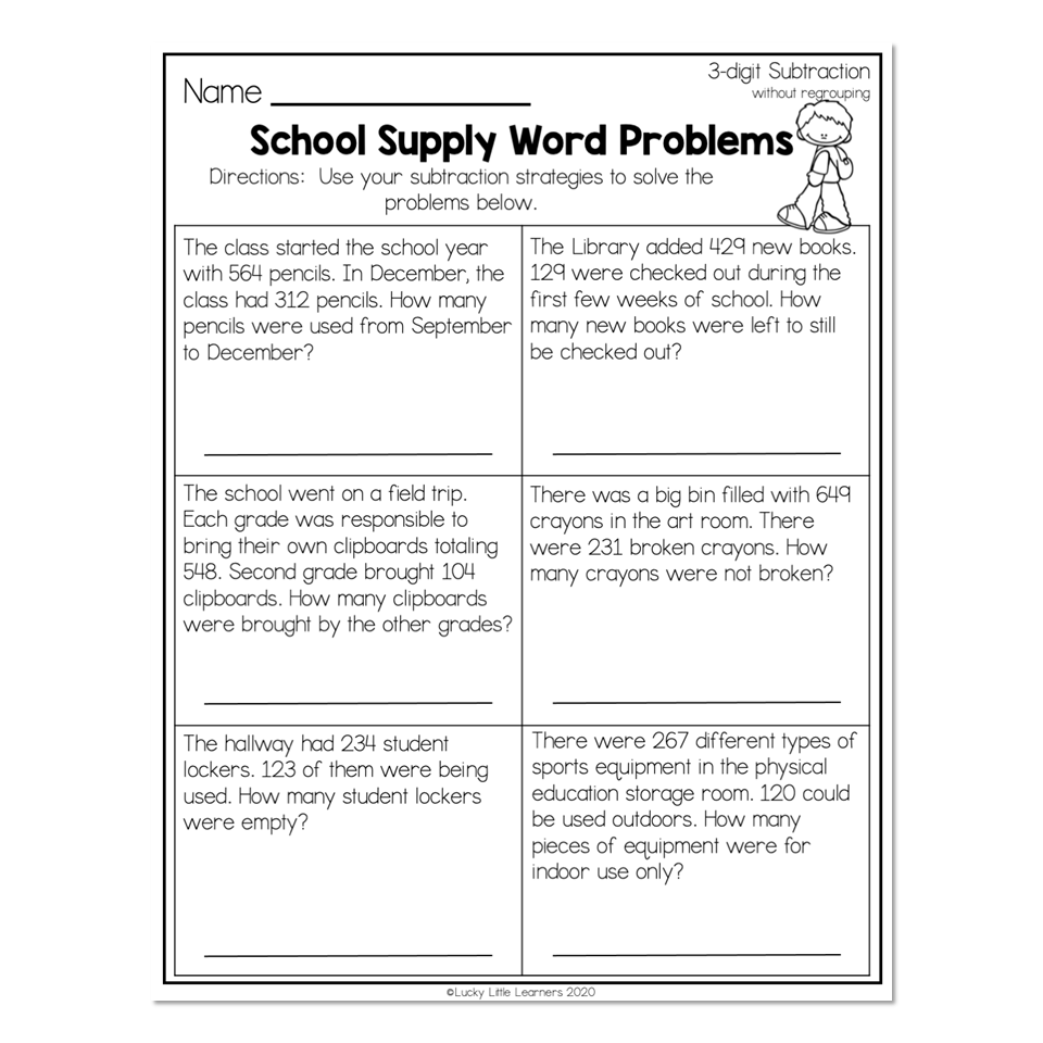 School Worksheets For 3rd Grade School Worksheets For 3rd Grade
