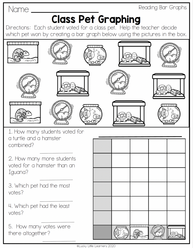 Second Grade Survey Math Worksheets