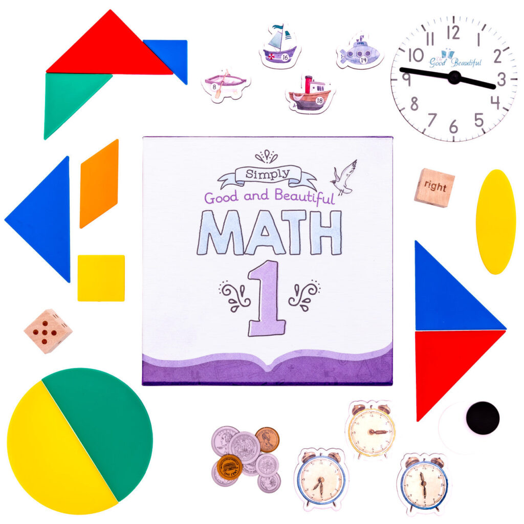 Colorful Math 1 Resources for Learning Colorful math resources including shapes and clocks for engaging learning