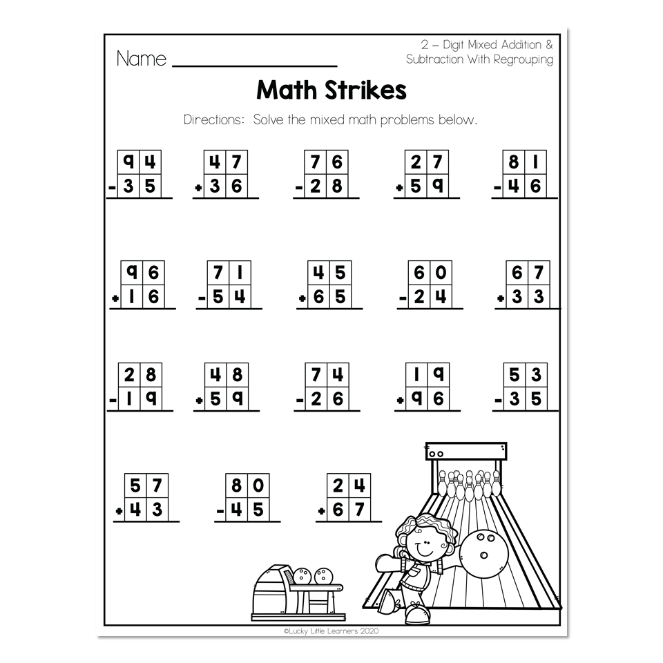 Study Sheets for Maths for Grade 2