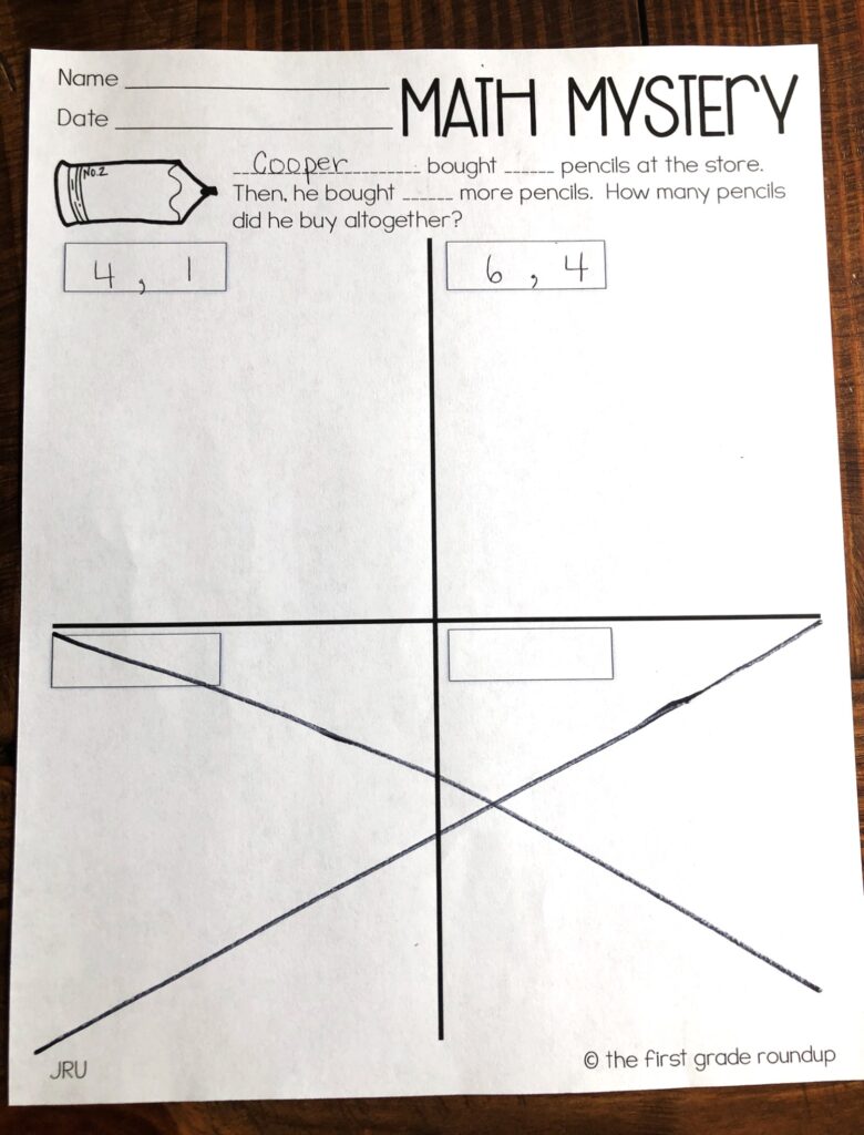 Template Paper to Work Math Problems on
