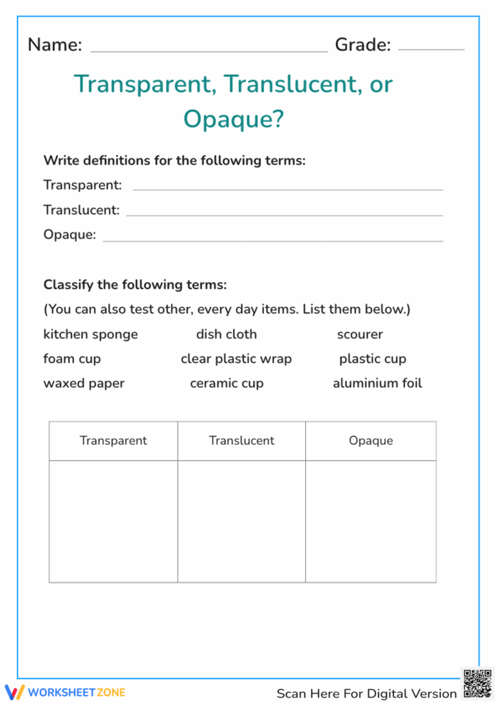 Transparent Translucent Opaque Worksheet Polycarbonate (PC) | Supply Transparent Translucent Opaque Worksheet Polycarbonate (PC) | Supply