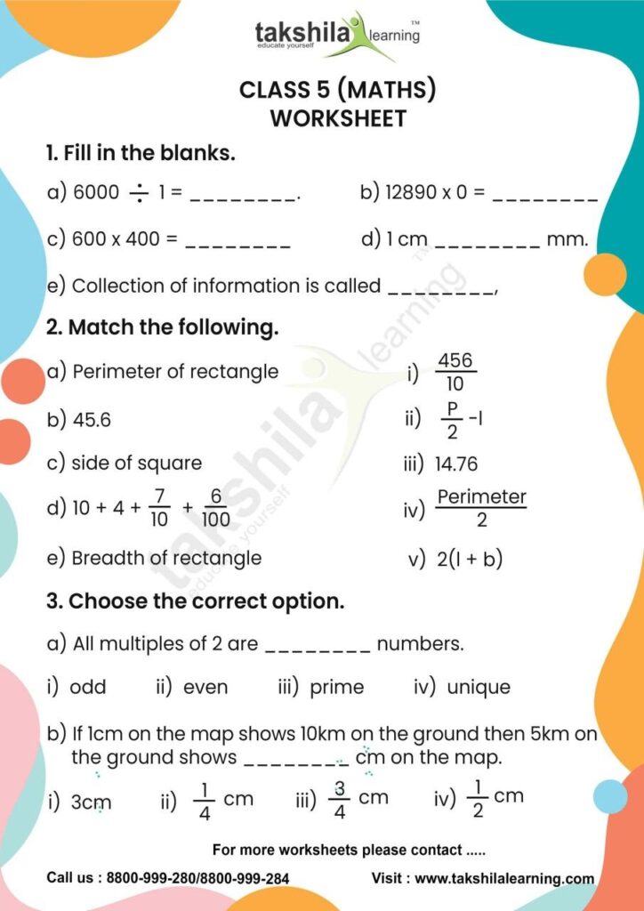 Worksheet class 4 maths – Artofit Worksheet class 4 maths – Artofit