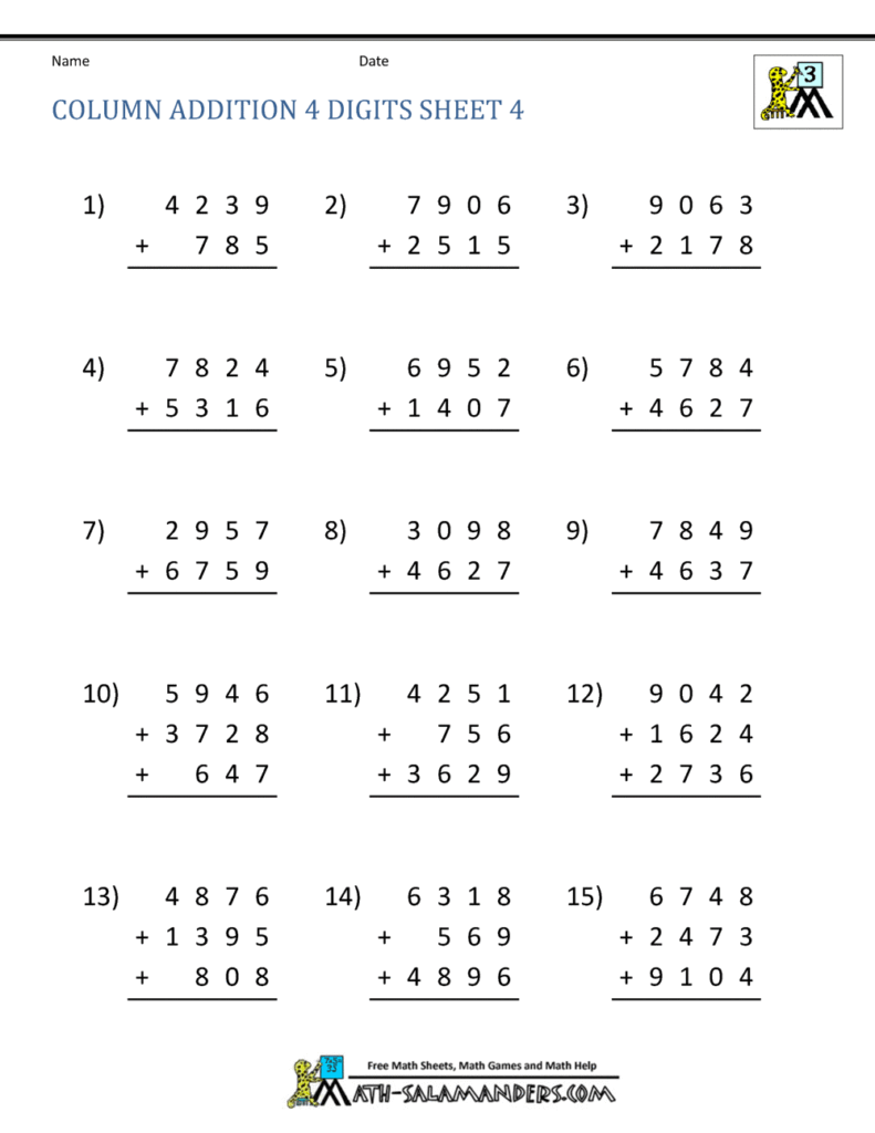 Worksheets Math School Integrating Maths Worksheets With Other