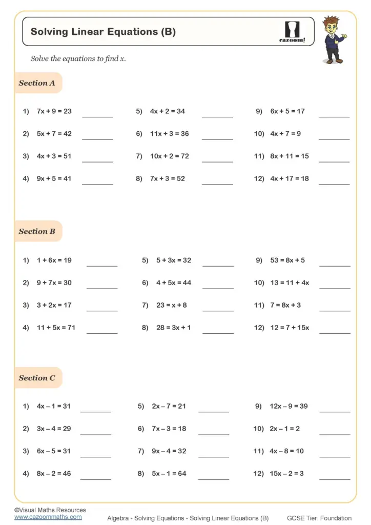 Printable year 10 mathematics worksheets with various math problems for practice