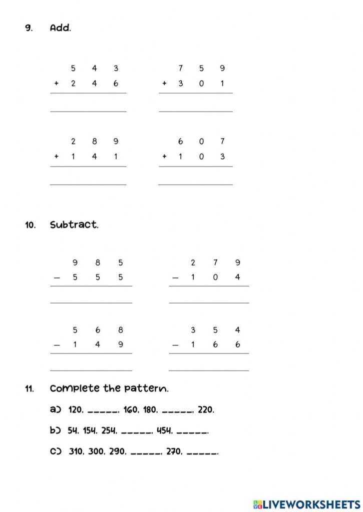 YEAR 2 MATHS RE… | Free Interactive Worksheets | 4162804 YEAR 2 MATHS RE… | Free Interactive Worksheets | 4162804