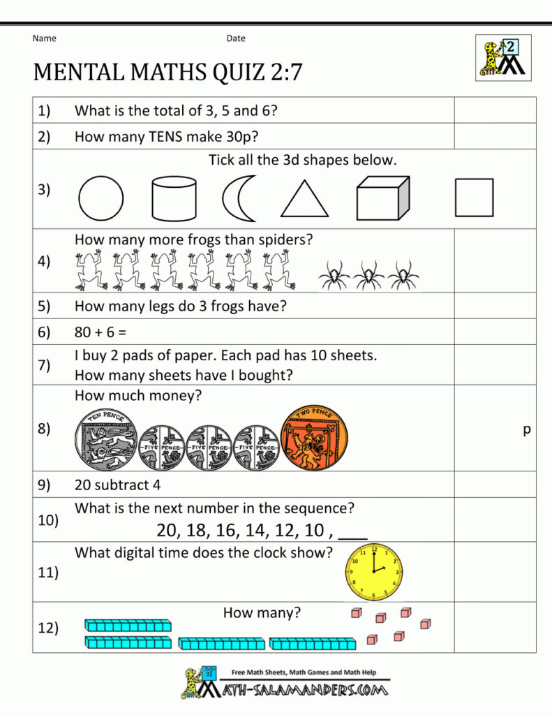 Year 2 Maths Worksheets Free Printable – Printable Worksheets Year 2 Maths Worksheets Free Printable - Printable Worksheets